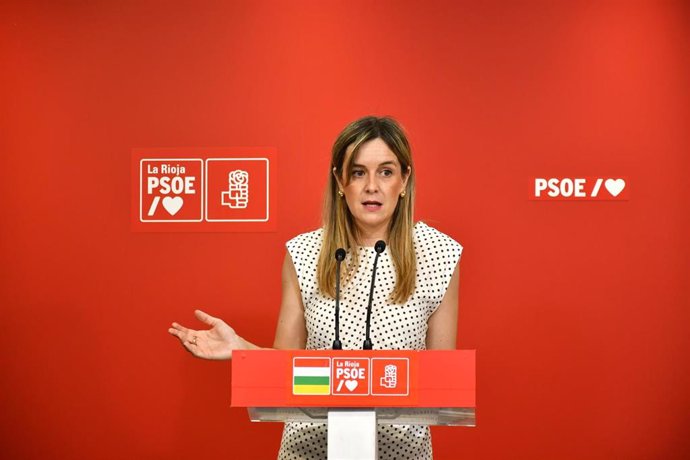 La diputada del PSOE, Sara Orradre