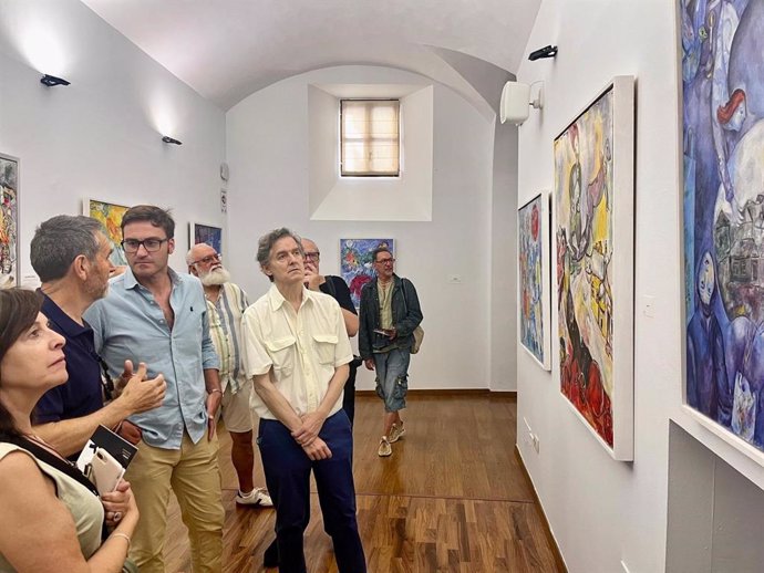 Chagall y Chillida protagonizan las exposiciones en el Palacio de la Isla de Cáceres en julio y agosto