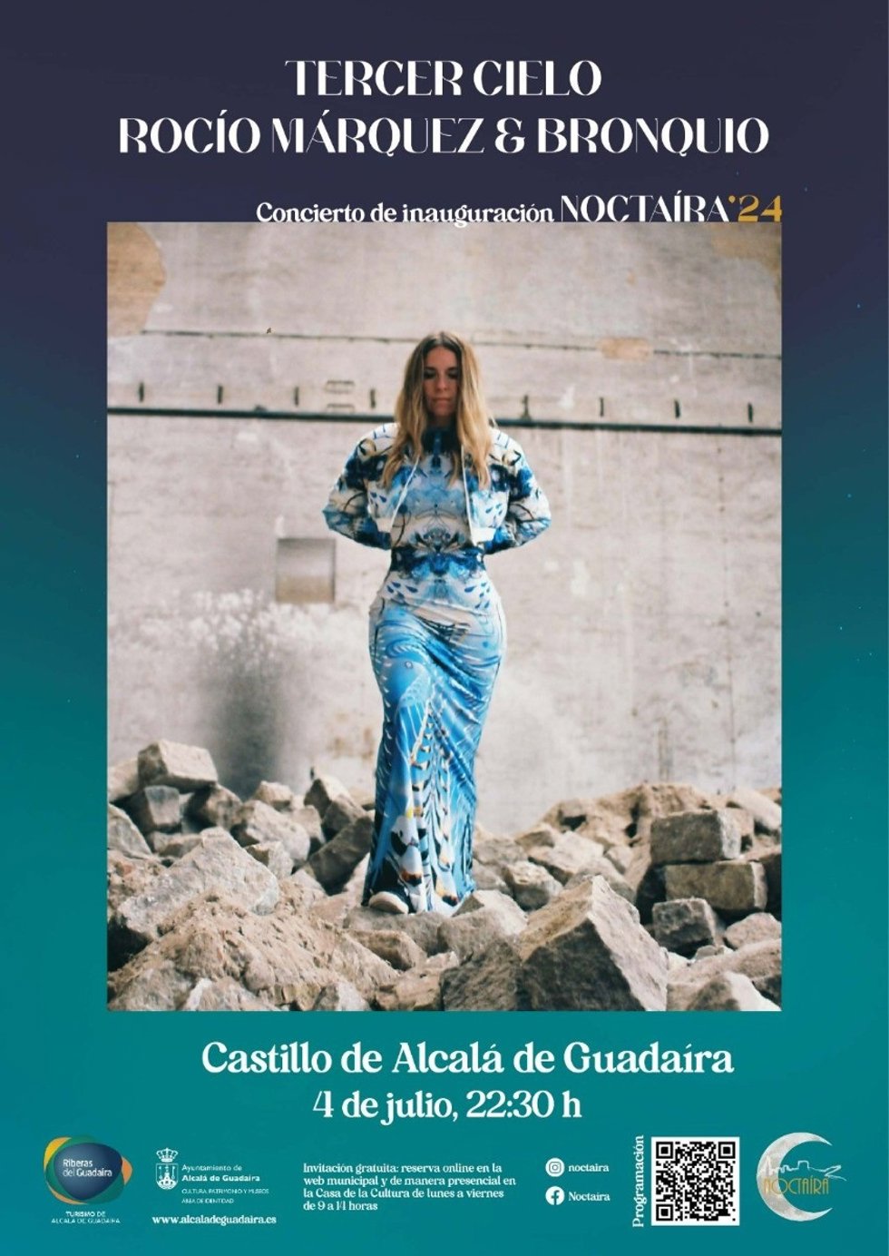 'Tercer Cielo' De La Cantaora Onubense Rocío Márquez Y El Músico Electrónico Bronquio Inauguran Este Jueves La Programación De Noctaíra.