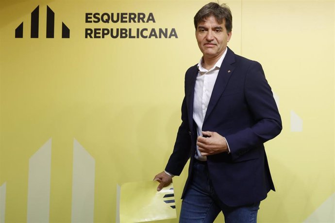 El viceconseller de Estrategia y Comunicación de la Generalitat en funciones y exvicesecretario general de Comunicación de ERC, Sergi Sabrià.