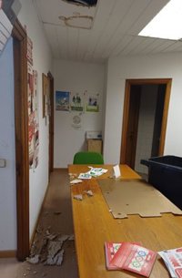 CCOO advierte del riesgo de desplome del techo del juzgado en el que declara mañana Begoña Gómez