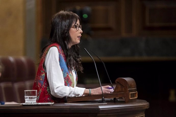 Archivo - La secretaria general de Podemos Andalucía y diputada en el Congreso, Martina Velarde, en una imagen de archivo en la Cámara. 