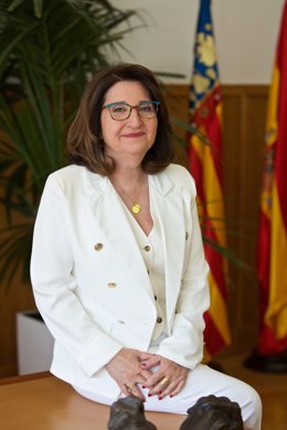 Archivo -  La rectora de la Universitat d'Alacant (UA), Amparo Navarro