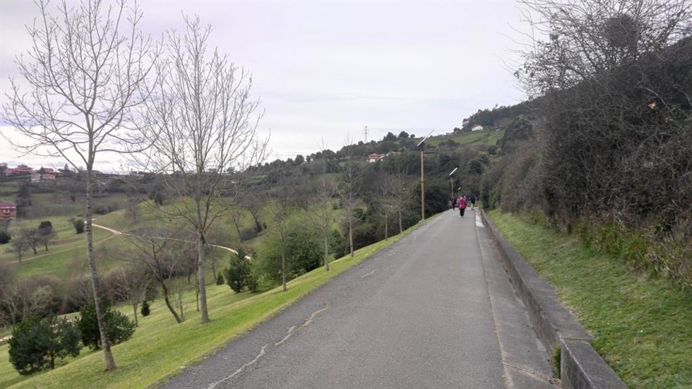 Archivo - Pista finlandesa en la falda del Naranco, en Oviedo