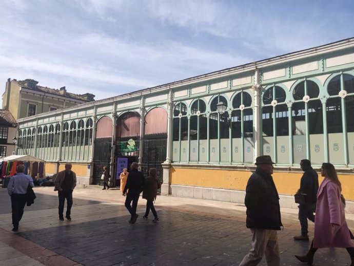 Archivo - Mercado de El Fontán.