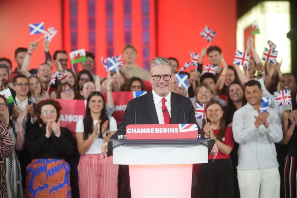 El líder del Partido Laborista británico, Keir Starmer