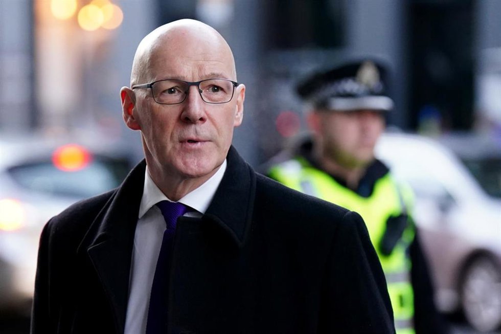 Archivo - El primer ministro de Escocia, John Swinney