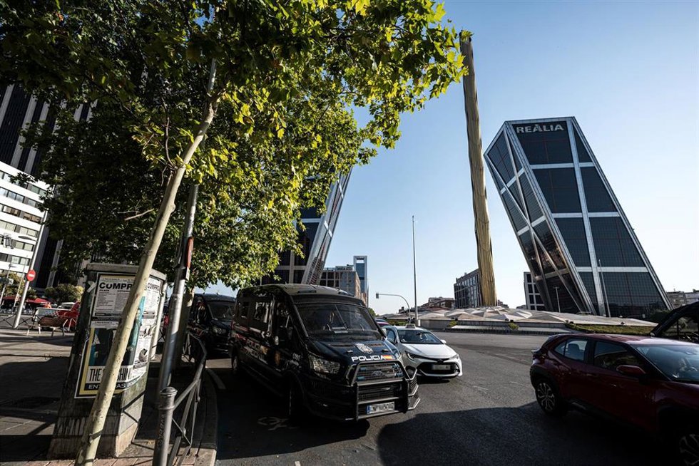 La Plaza de Castilla, a 5 de julio de 2024, en Madrid (España). El titular del Juzgado de Instrucción número 41 de Madrid, Juan Carlos Peinado, ha citado a declarar como investigada a Begoña Gómez, esposa del presidente del Gobierno, Pedro Sánchez, por