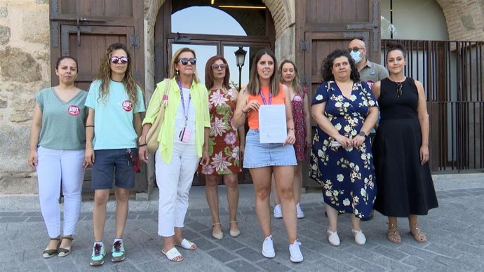 El Comité de Empresa de Atento en Toledo pide a Page y Velázquez que "hagan fuerza" y visibilicen el "ERE encubierto"