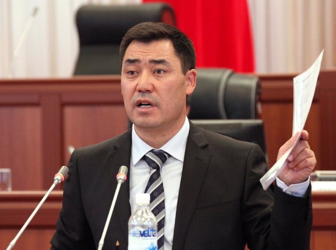 Archivo - El presidente de Kirguistán, Sadir Japarov (archivo)