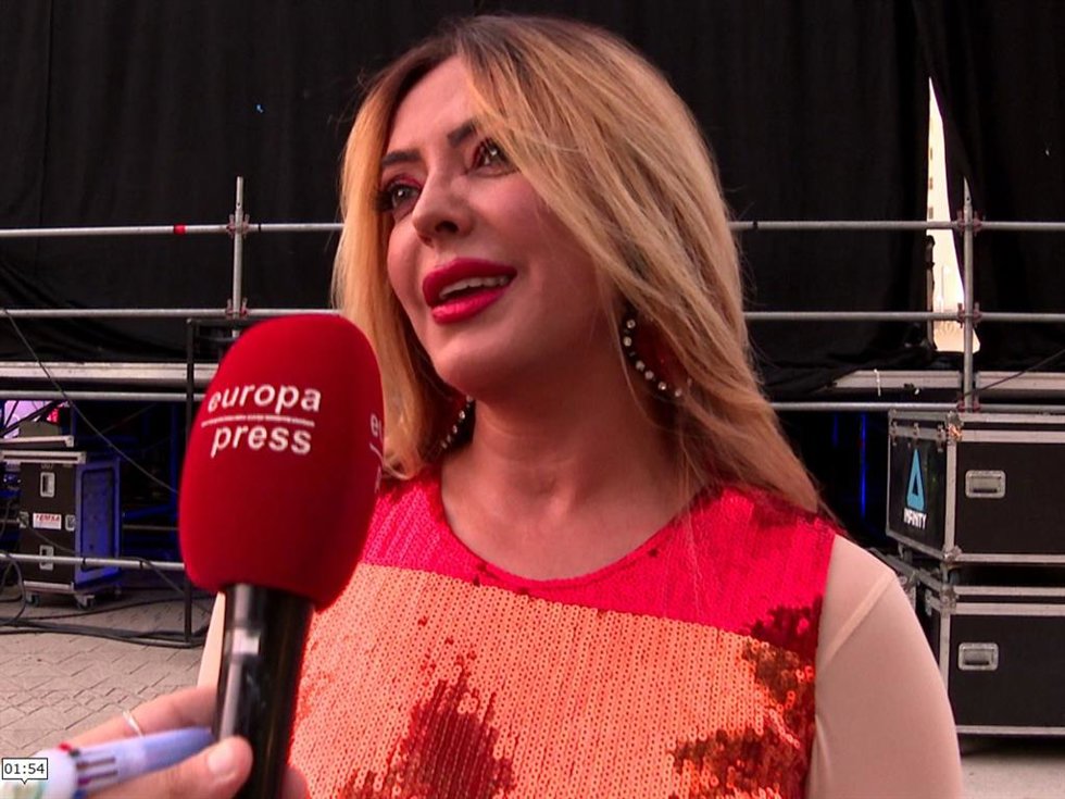 La cantante Merche