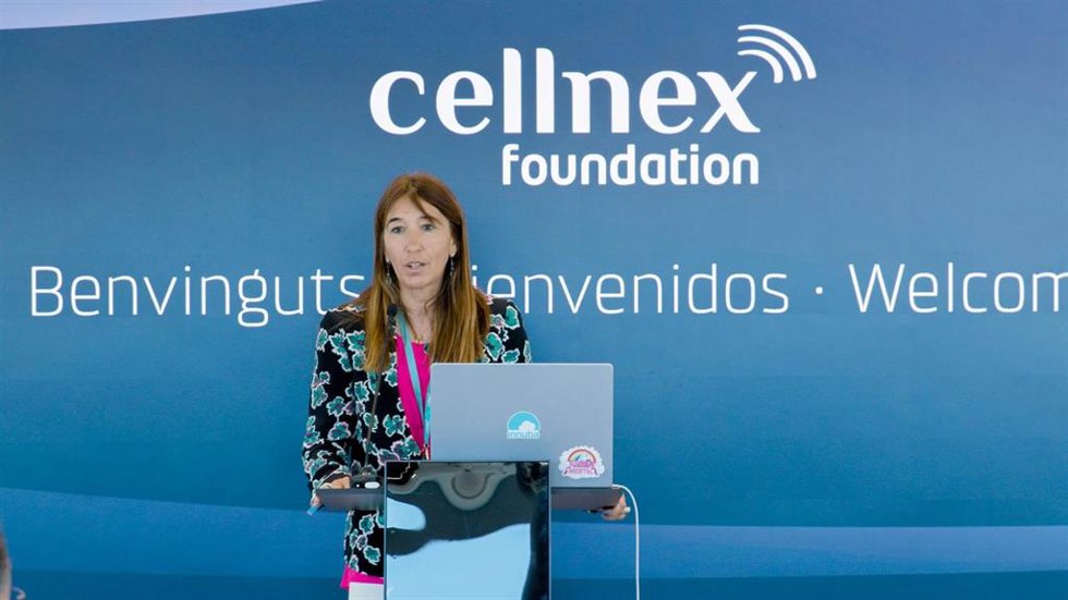 La directora de la Fundación Cellnex, ngels Ucero.