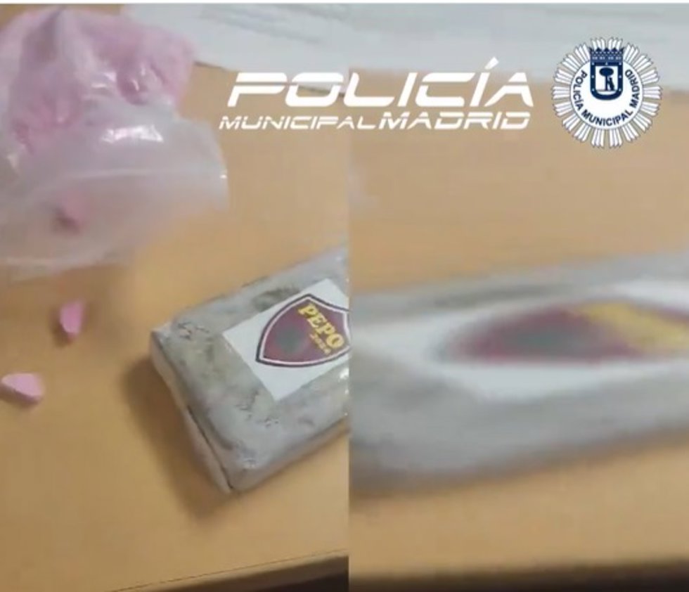 Detenidos dos jóvenes con medio kilo de hachís y más de 200 pastillas de MDMA
