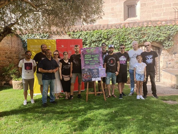 Presentación del circuito de festivales de rock en entornos rurales de la provincia de Cáceres