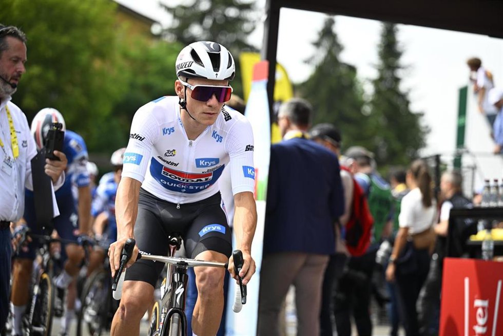 Remco Evenepoel en el Tour de Francia 2024