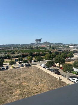 Un incendio en una subestación eléctrica deja sin suministro a Xàtiva y otros municipios