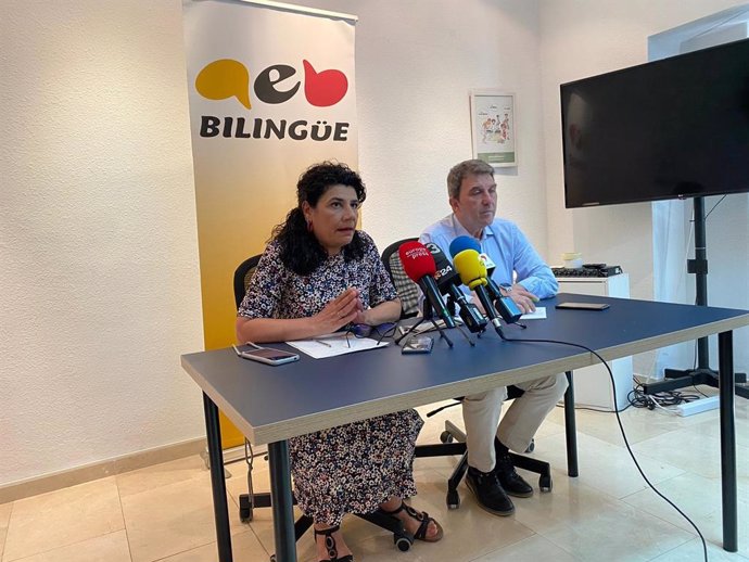 Ana Losada y José Domingo en rueda de prensa este viernes