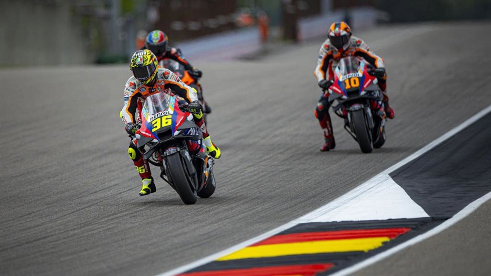 El piloto español de MotoGP Joan Mir