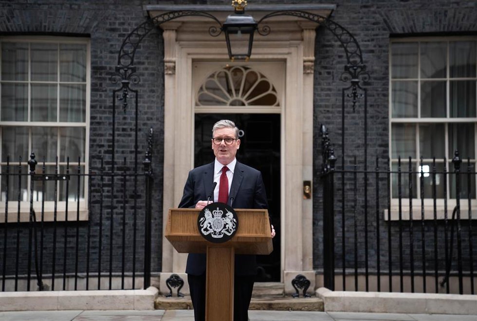 El primer ministro británico, Keir Starmer