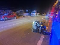 Muere un motorista que chocó contra una camión estacinado en Villaverde