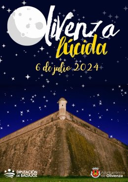 Cartel del evento 'Olivenza Lúcida'