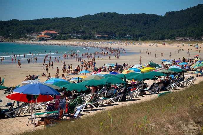 Archivo - Playa de A Lanzada (Pontevedra)