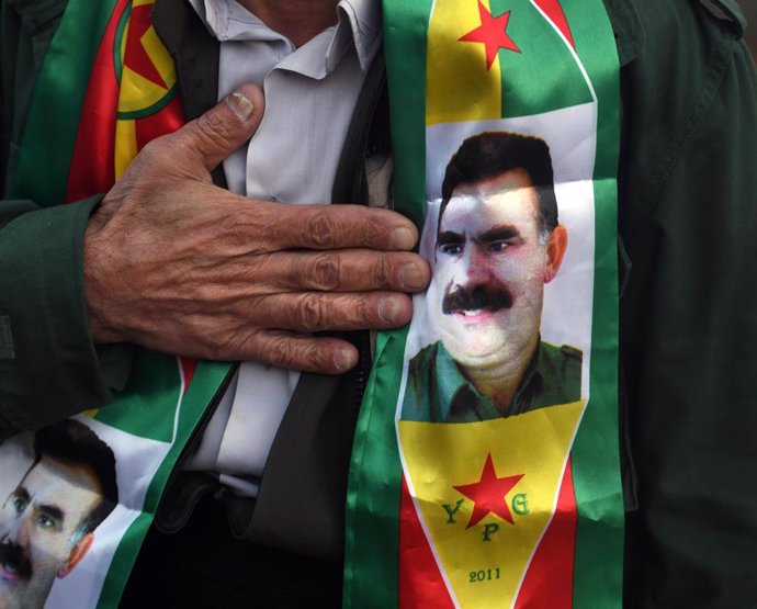 Archivo - November 29, 2019, Qandil, Iraq: Haval MAMO and his wife Haval KURDISTAN, which are their nicknames, lost 3 sons in the battles with Turkish forces. A celebration takes place commemorating the 41st anniversary of PKK on Qandil mountain in the Ku