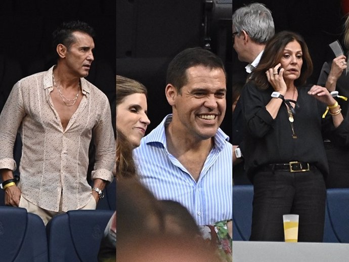 FAMOSOS EN EL CONCIERTO DE LUIS MIGUEL EN MADRID