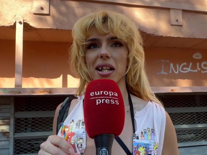 SAMANTHA HADSON EN EL DESFILE DE LAS CARROZAS DEL ORGULLO 2024