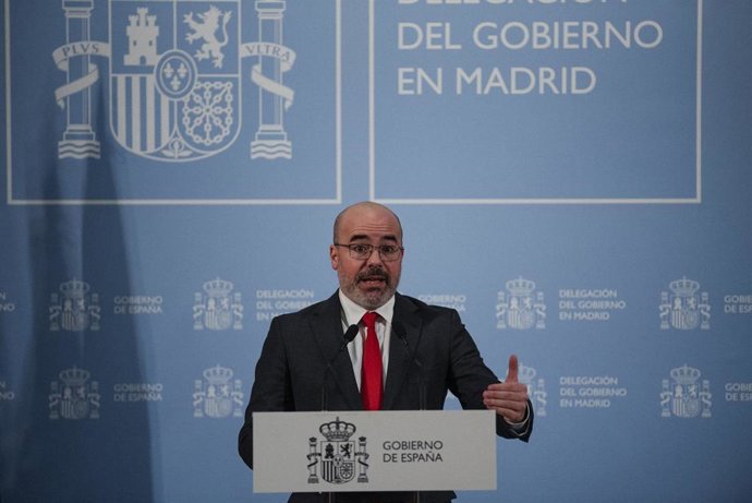 Archivo - El delegado del Gobierno en la Comunidad de Madrid, Francisco Martin.