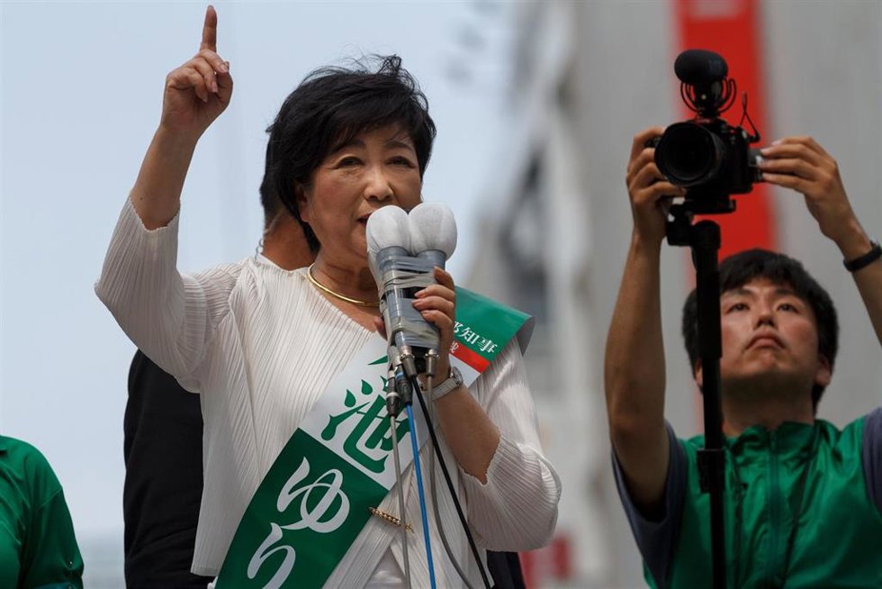 La gobernadora de Tokio, Yuriko Koike