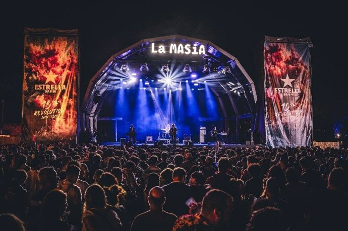 Concierto en el festival Vida de 2024, en Vilanova i la Geltrú (Barcelona)