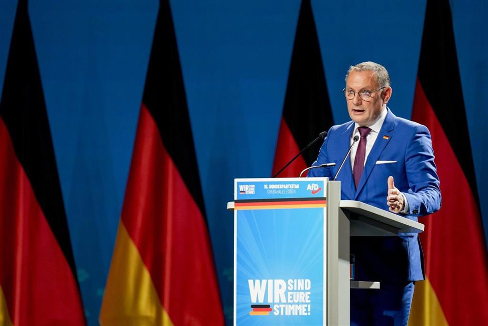 El colíder de AfD Tino Chrupalla