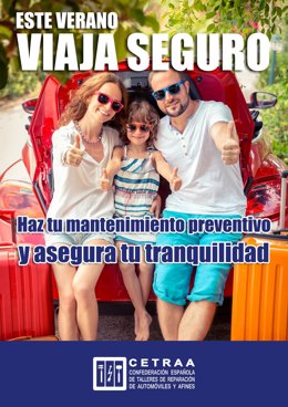 ARIAUTO alerta sobre la importancia de los mantenimientos preventivos ante los desplazamientos estivales