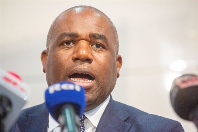 El ministro de Asuntos Exteriores británico, David Lammy