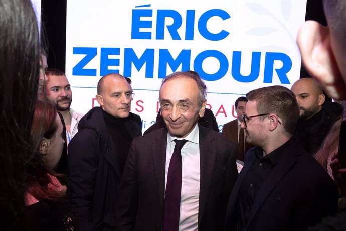 Archivo - El líder del partido de extrema derecha Reconquista, Éric Zemmour