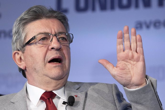 Archivo - Jean-Luc Mélenchon, candidato de La Francia Insumisa