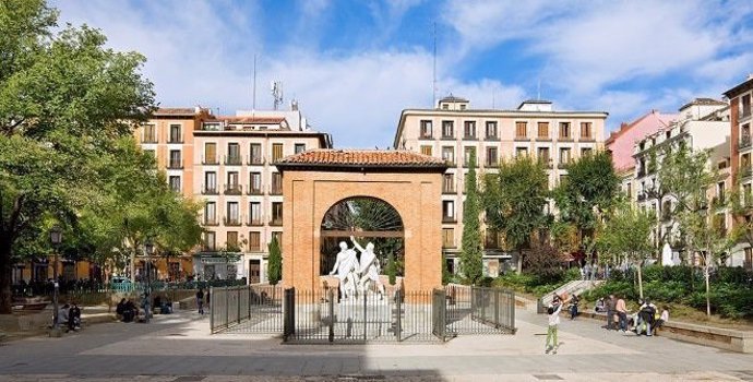 Plaza del Dos de Mayo en Madrid