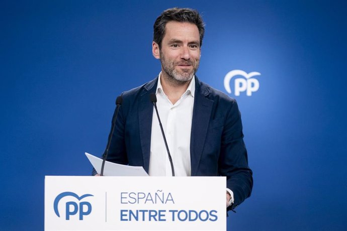 Archivo - El portavoz del Partido Popular, Borja Sémper, imagen de archivo. 