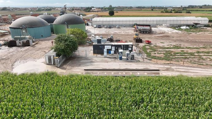 Planta de biometano de Naturgy en Vila-Sana (Lleida)