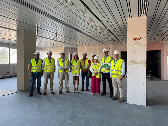 El nuevo Hospital de Día Oncohematológico del Hospital Clínico de Málaga afronta su última fase de construcción