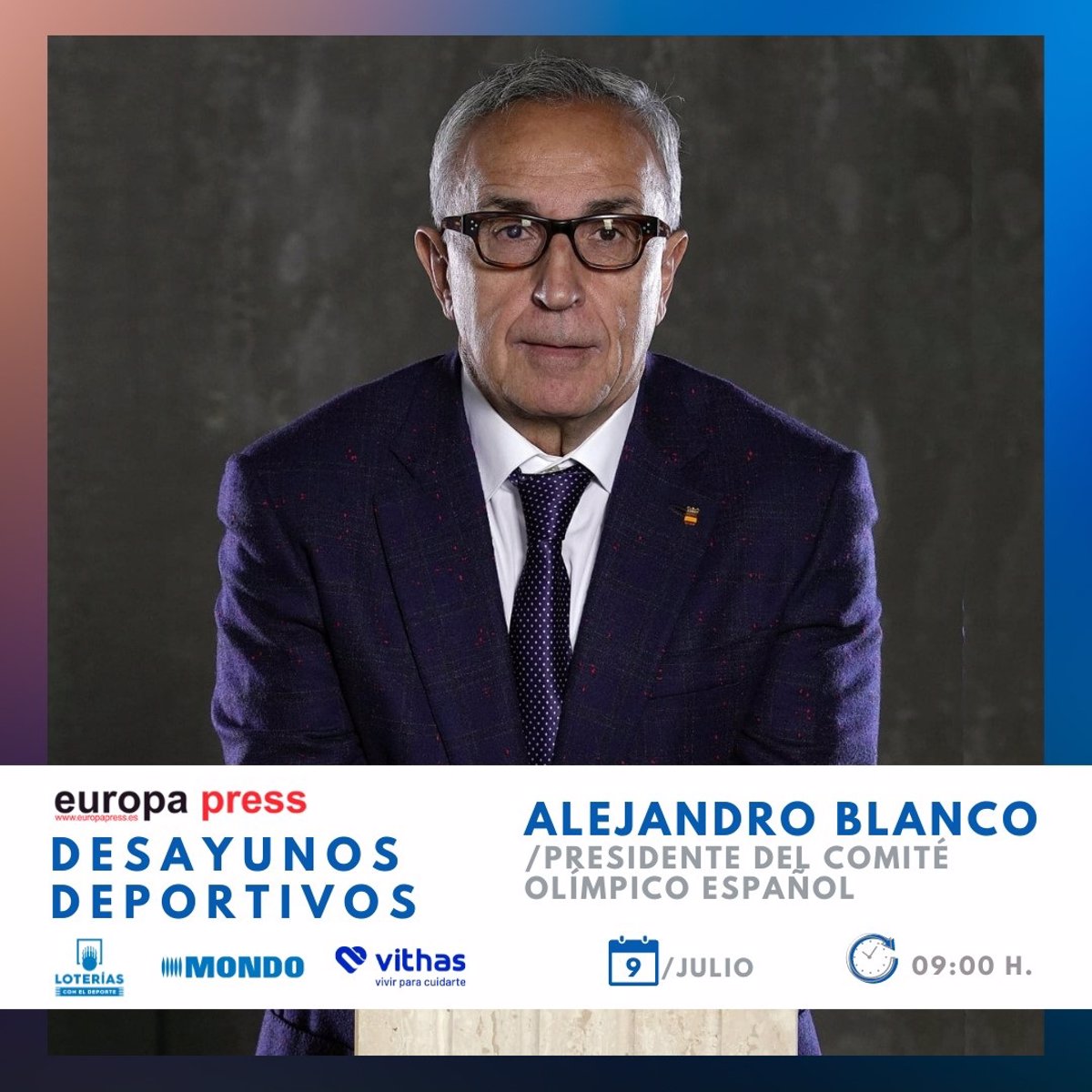 Alejandro Blanco y Paris 2024 inauguran este martes la XVI temporada de