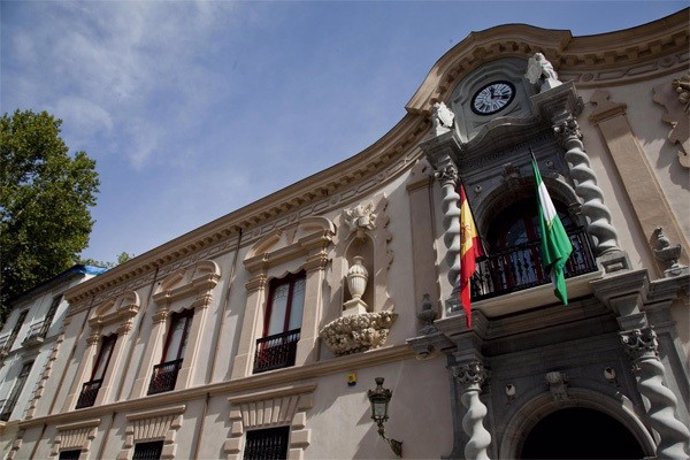 Archivo - Palacio de Bibataubín de Granada, sede del Consejo Consultivo de Andalucía. Archivo.