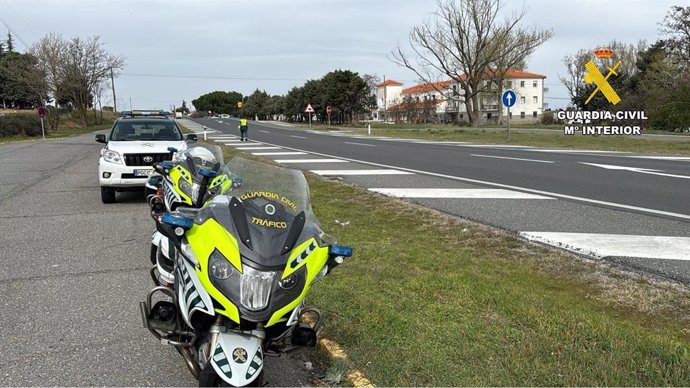 Una vehículo de la Guardia Civil.