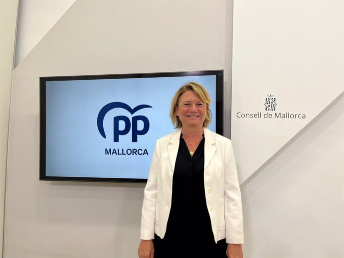 La portavoz del PP en el Consell de Mallorca, Núria Riera.