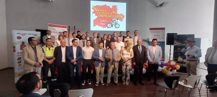 Presentación de la I Vuelta ciclista a Castilla y León Sub-23 y élite