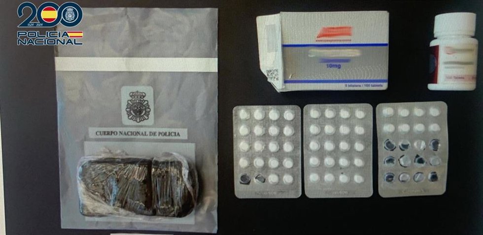 Droga incautada en Ciutadella