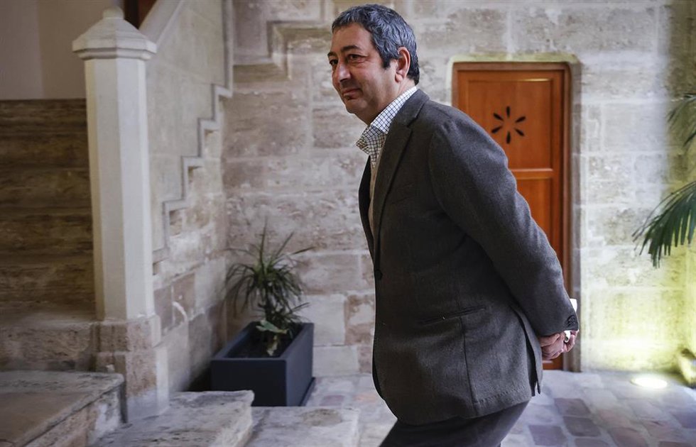 Archivo - El vicepresidente primero y conseller de Cultura y Deporte, Vicente Barrera, en imagen de archivo. 