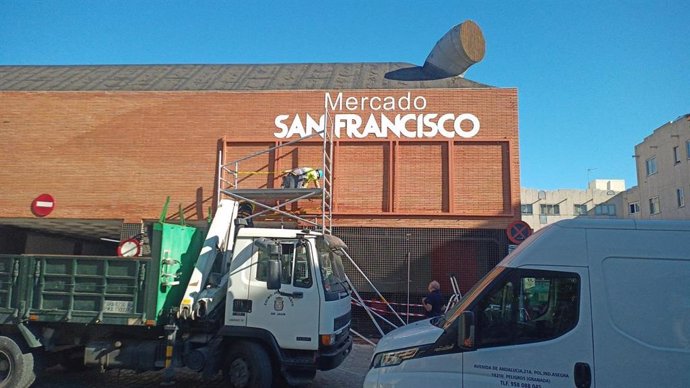 Instalación del jardín vertical