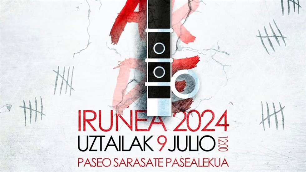 Imagen del Alarde de Txistularis.